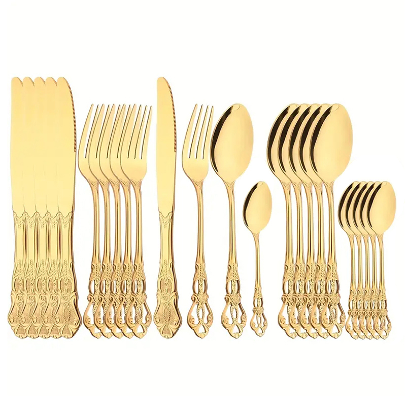 4/24개입 우아하고 내구성 있는 빈티지 크라운 커트러 - Vintage Collectible Spoons 리뷰 및 가격