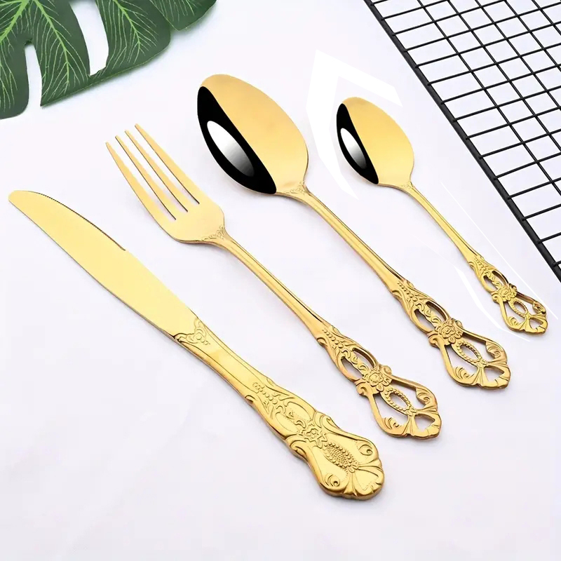 4/24개입 우아하고 내구성 있는 빈티지 크라운 커트러 - Vintage Collectible Spoons 리뷰 및 가격