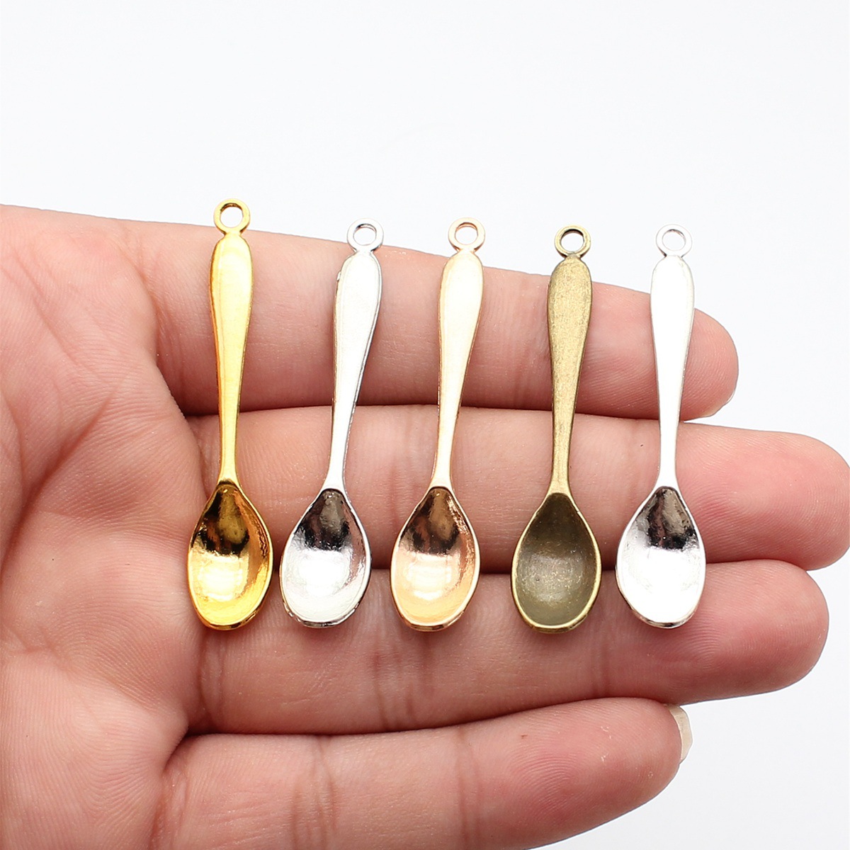 WYSIWYG 10개 54x11mm 5가지 색상 스푼  - Vintage Collectible Spoons 리뷰 및 가격